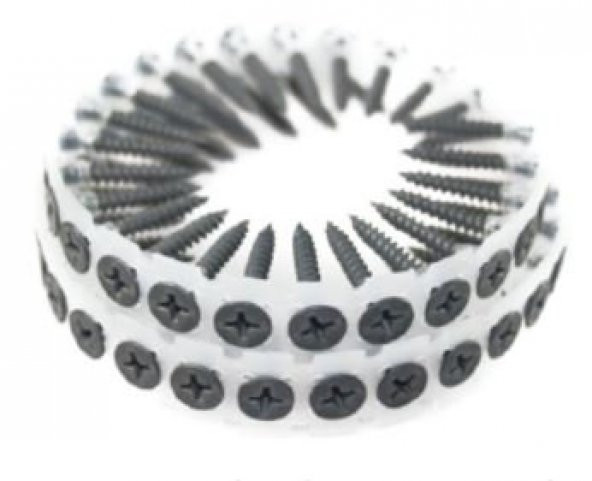 Akdeniz Duraspın Vida 3,5x45mm Sivri Uç Sık Diş 1000 Adet ürün görseli