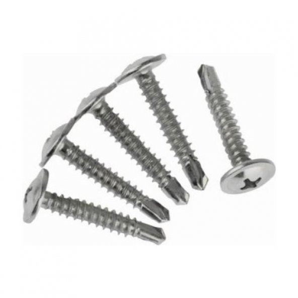 Akdeniz Rysb Pul Baş Matkap Uçlu Vida 4,8x19 Çinko 1 Koli 12000 Adet ürün görseli