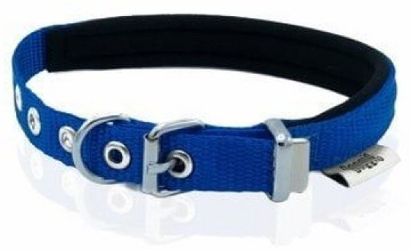 Doggie Konfor Dokuma Boyun Tasması Royalmavi 1,5X25-30Cm