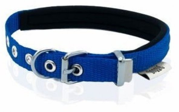 Doggie Konfor Dokuma Boyun Tasması Royalmavi 1,5X20-25Cm