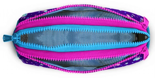 Coral High Mor Mavi Seni Seviyorum Kız Çocuk Beslenme Çantası Seti - Resim 3