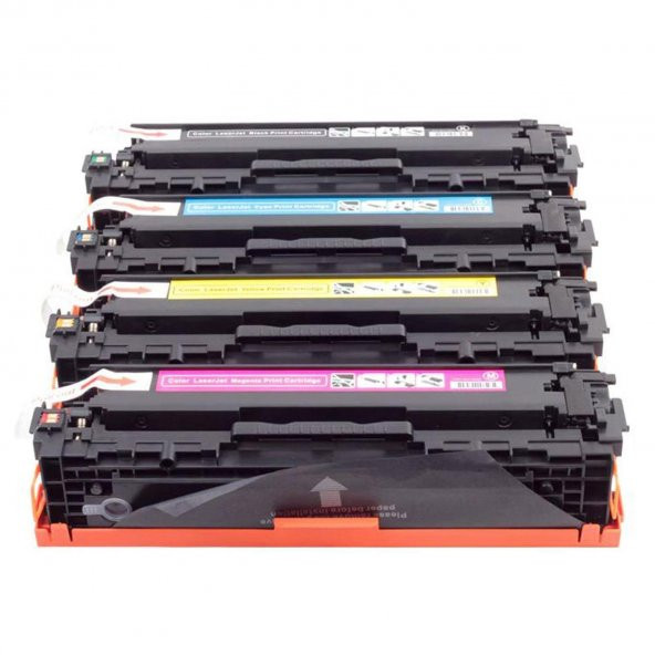 Ekoset Canon Mf645cx Uyumlu 4 Renk Muadil Toner Kartuş Crg054