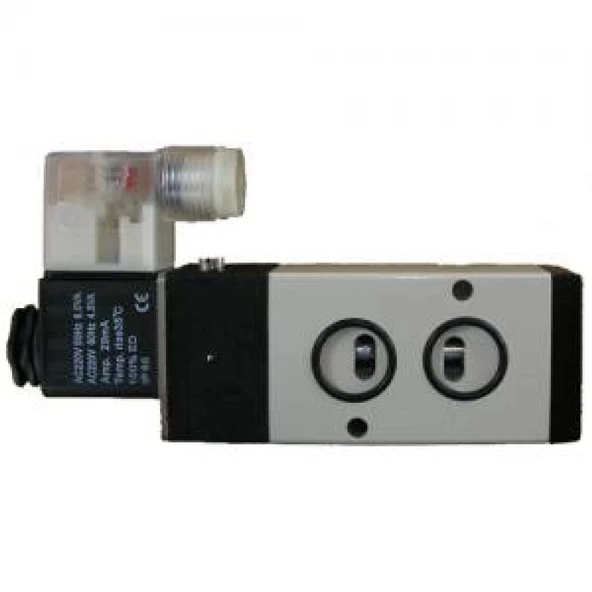 Pnömatik Namur Valf Ventil 4V410-15B 1/2 - 5/2 BY 12V/24V/110V/220V - 4