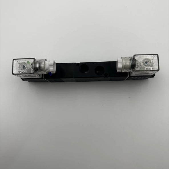 Pnömatik Valf Ventil 4V230C-08 1/4 - 5/3 BB K.M. 12V/24V/110V/220V - Resim 3