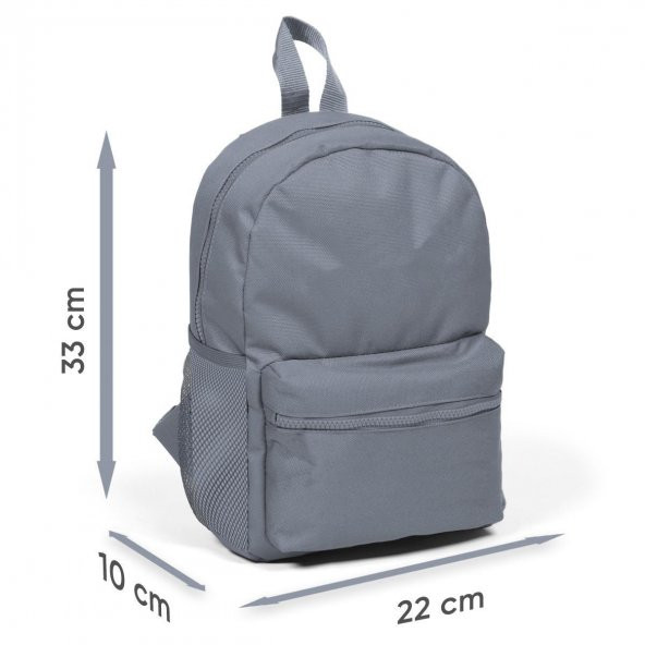 Coral High Kids Minik Yuva Sırt Çantası Su Yeşili Neon Mercan Koala Desenli İki Bölmeli 23513 - 5