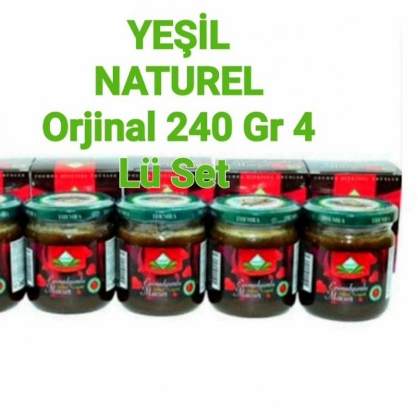 Themra Ballı Bitkisel Macun 240 Gr. 4 Lü Set