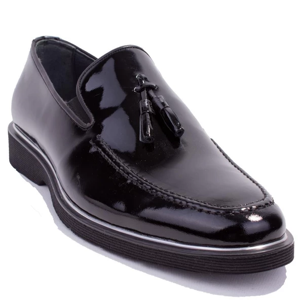 Dagoster DMA08- 024 Siyah Rugan Ortopedik Klasik Erkek Deri Ayakkabı ürün görseli