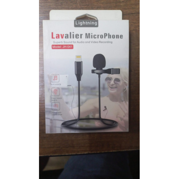 Lavalier Youtuber Microphone (İphone)