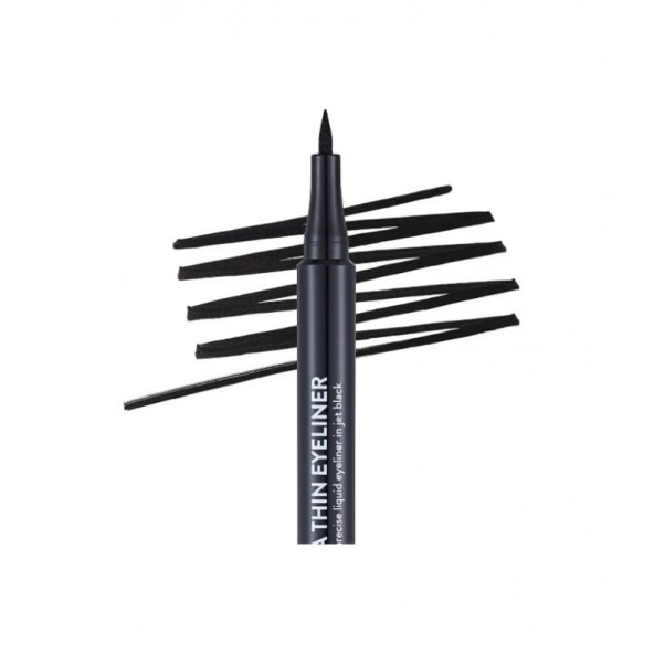 Flormar Ultra Thin Eyeliner Black 001 - 3