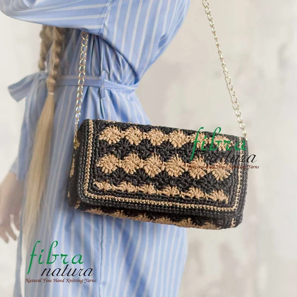 Fibra Natura Raffia Chunky 114-06 Fuşya