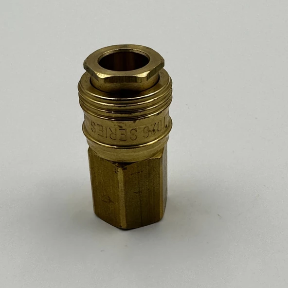 Pnömatik Sarı Stoper Otomatik Rekor Dişi Gövde T26 - 1/8 - Resim 4