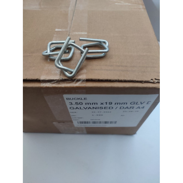 19 MM SPİRAL BUKLE TEL TOKA - 2