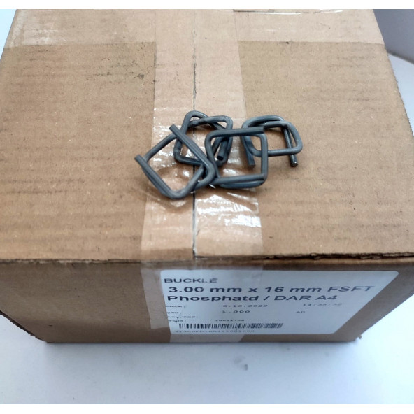 16MM FOSFATLI BUKLE TOKA - 2