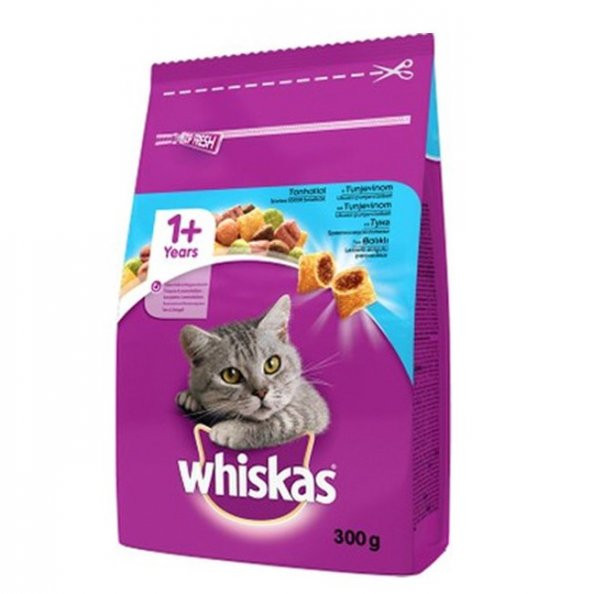 Whiskas Ton Balıklı Yetişkin Kedi Maması 300 Gr