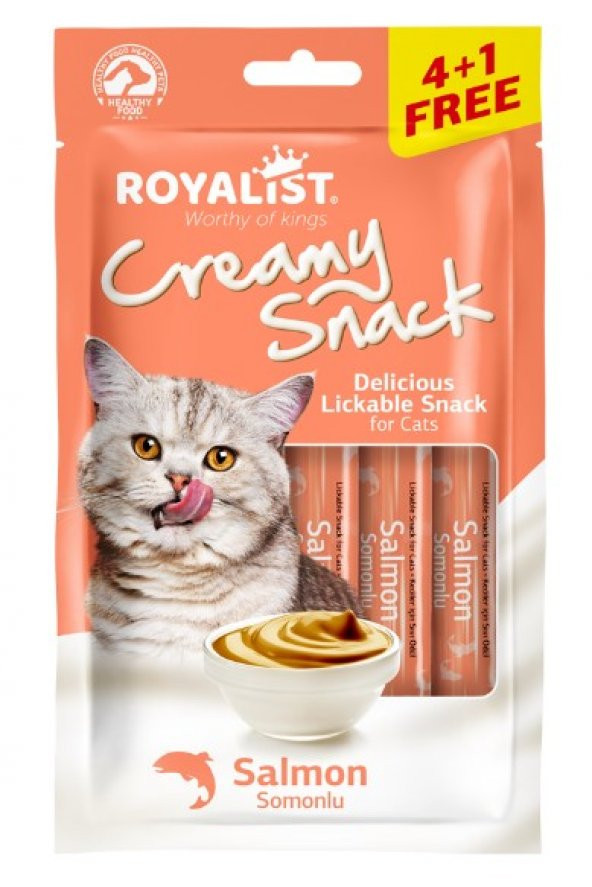 Royalist Creamy Snack Somon Balıklı Krema Ödül 75gr