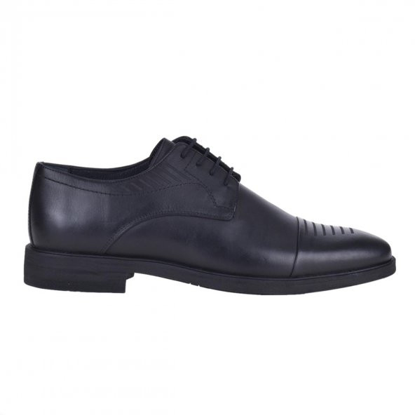 Berenni M562 Siyah %100 Deri Erkek Klasik Ayakkabı