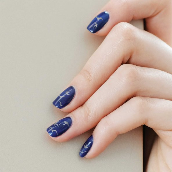 2 Li Kuşlar Tırnak Dövmesi, Tırnak Sticker, Nail Tattoo, Nail Art - 2