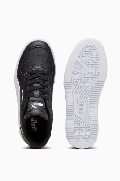 Puma Caven 2.0 Jr Unisex Sneaker Ayakkabı Siyah Beyaz 36-39 - Resim 4