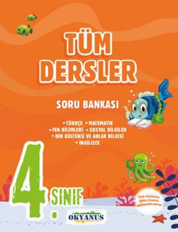 Okyanus Yayıncılık 4. Sınıf Tüm Dersler Soru Bankası