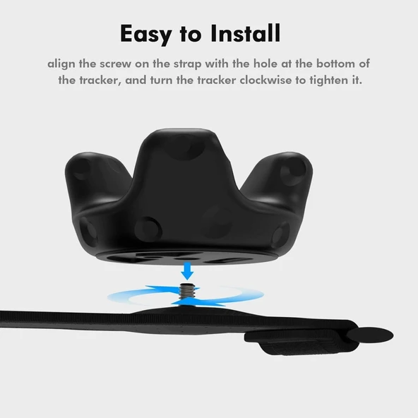 AMVR 5 Adet VR Takip Kayışı Aksesuarları - Tracker Dahil Değildir - 4