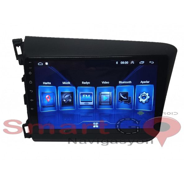 HONDA CİVİC FB7 9" 2012 / 2015 4GB MULTİMEDYA - 3