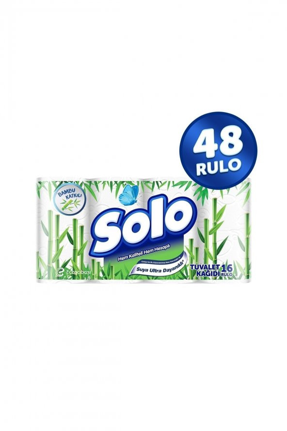 Tuvalet Kağıdı Bambu Katkılı 48li