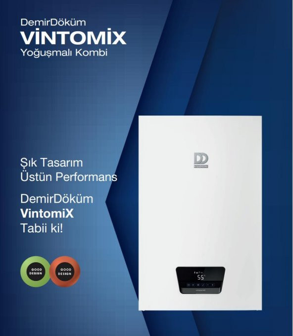 DemirDöküm Vintomix Yoğuşmalı Kombi 24/28 KW