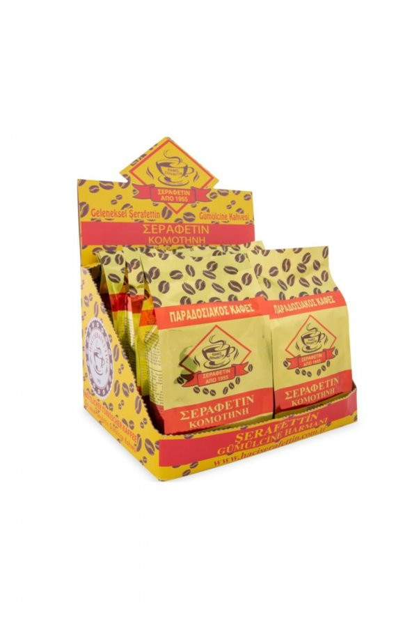 Şerafettin Gümülcine 200gr X 10 Adet Türk Kahvesi