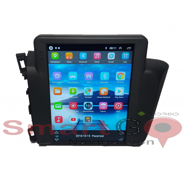 HONDA CİVİC FB7 9.7''İNÇ TESLA 2012/2015 4GB MULTİMEDYA - 2