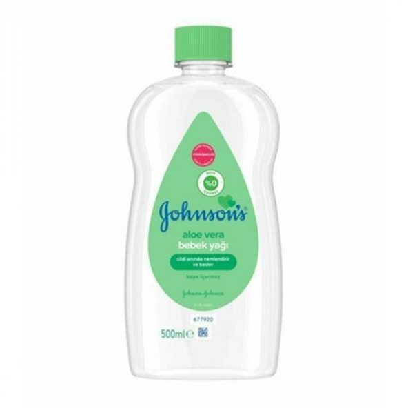 Johnsons Baby Oil Aloe Vera Bebe Yağı 500 ml