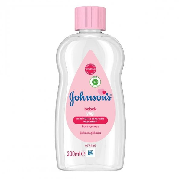 Johnsons Baby Bebek Yağı 200 ml