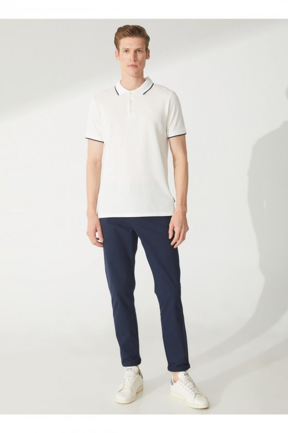 Normal Bel Normal Paça Slim Fit Lacivert Erkek Pantolon Pn2020500527