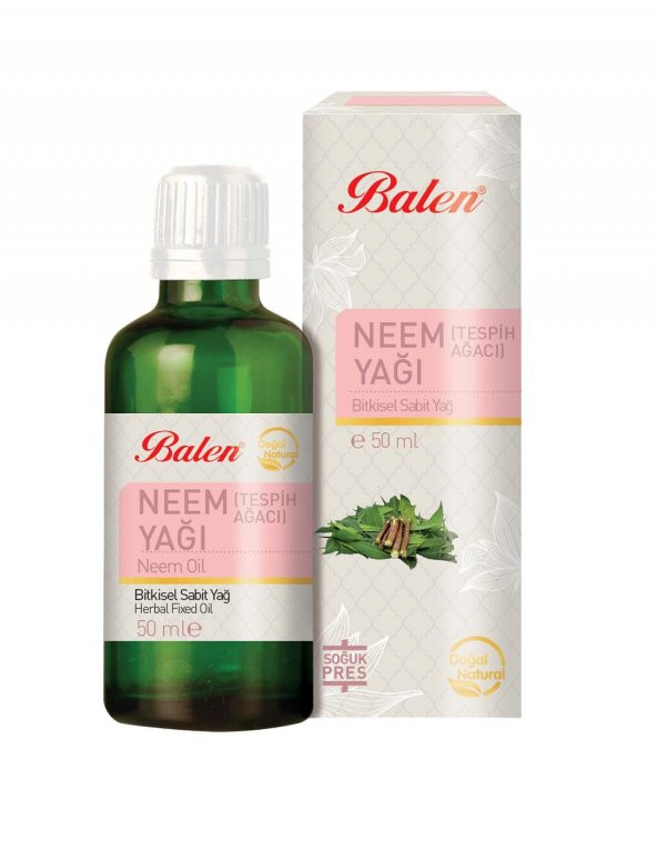 Balen Neem Yağı (Tespih Ağacı Yağı) 50 ml