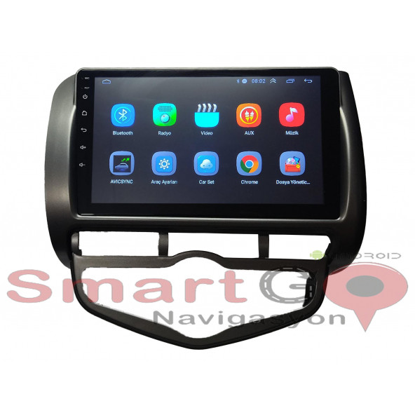 HONDA CİTY  9 '' 2004/2008 DİGİTAL KLİMA 4GB MULTİMEDYA - Resim 2