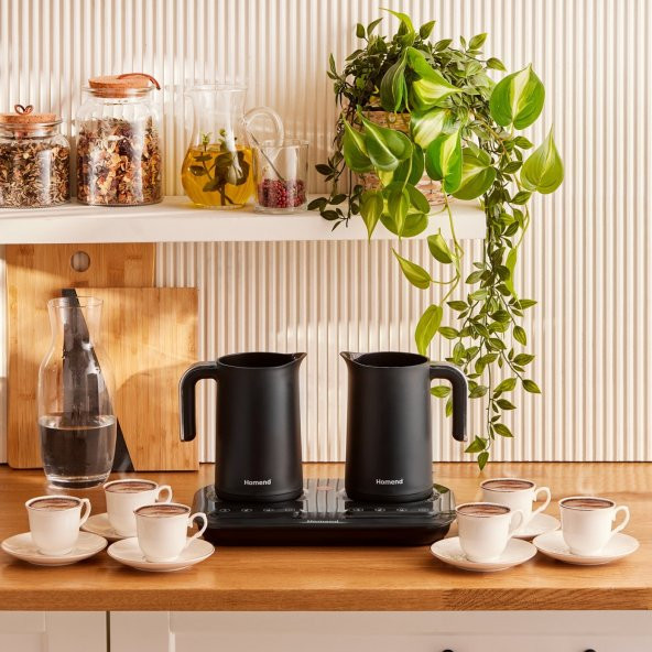 Homend Pottoman Plus 1888H Türk Kahvesi ve İçecek Hazırlama Makinesi 3 in 1