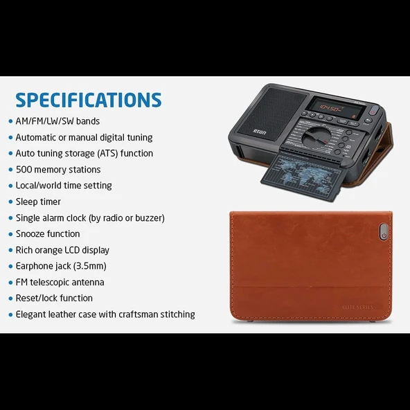Eton Elite Traveller AM/FM/LW/Kısa Dalga Radyo - 3