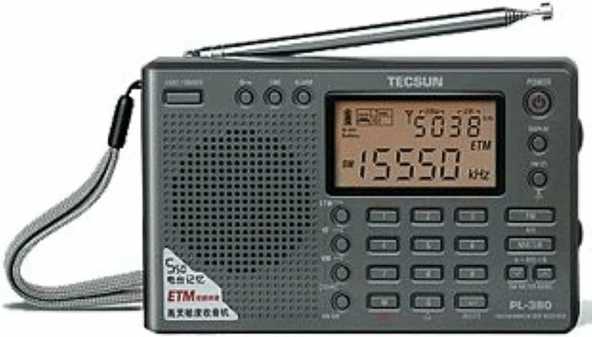 Tecsun Pl-380 Dsp Fm Stereo. Dünya Bandı Pll Radyo Alıcısı