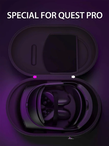 DESTEK CC2 Taşıma Çantası Meta/Oculus Quest 3, Pro ile Uyumlu - 2