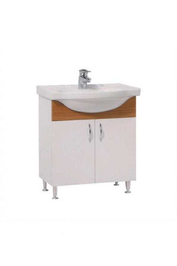 Trend 55 Cm Banyo Dolabı Alt Modül Ve Seramik Lavabo