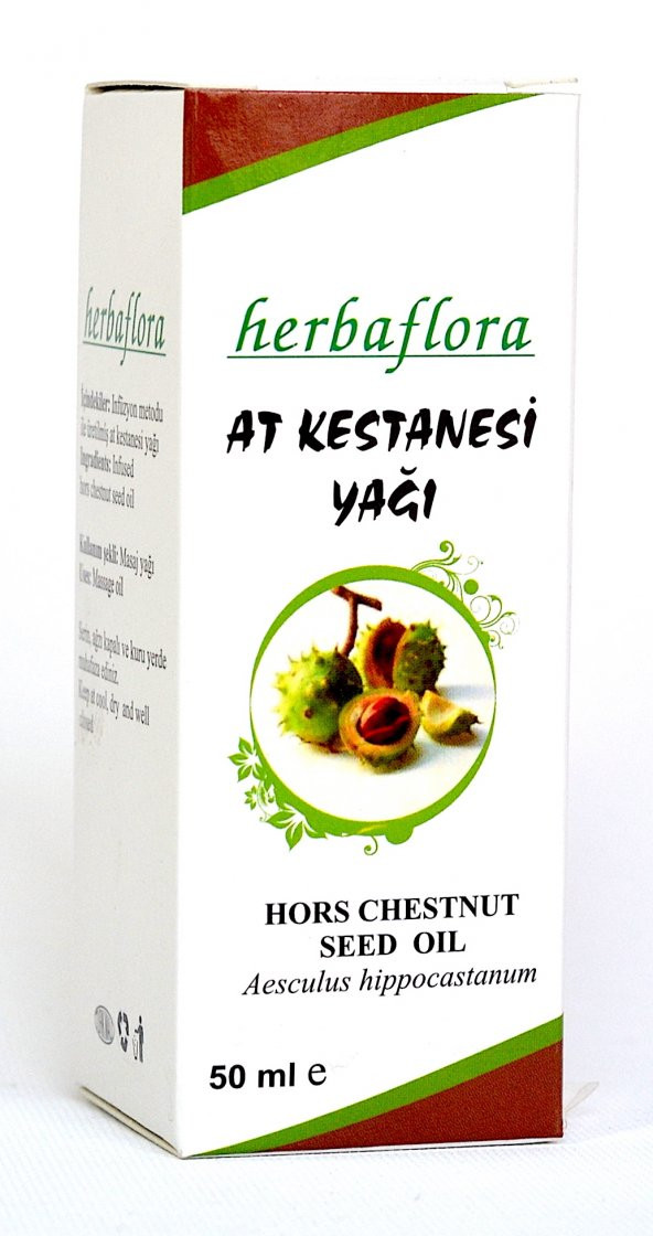 Herbaflora At Kestanesi Yağı (Horse Chestnut Seed Oil) - 50 ml