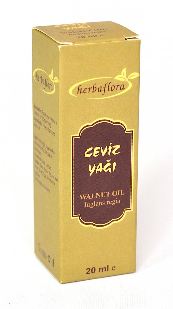 Herbaflora Ceviz Yağı (Walnut Oil) -20 ml