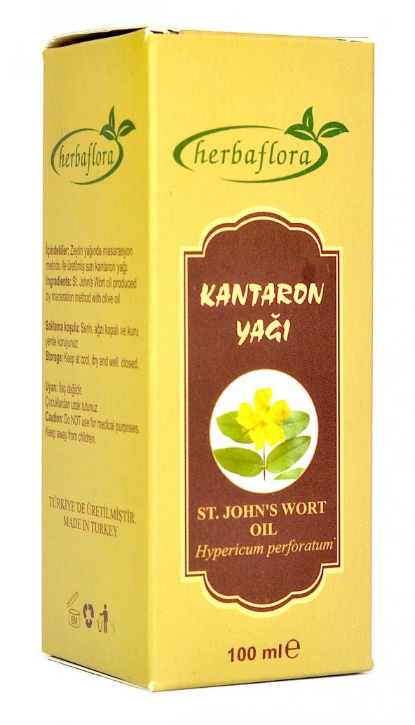 Herbaflora Kantaron Yağı (St. Johns Wort Oil) -100 ml