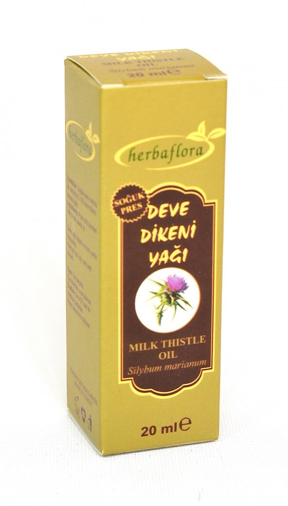 Herbaflora Deve Dikeni Yağı (Milk Thistle Oil) - 20ml