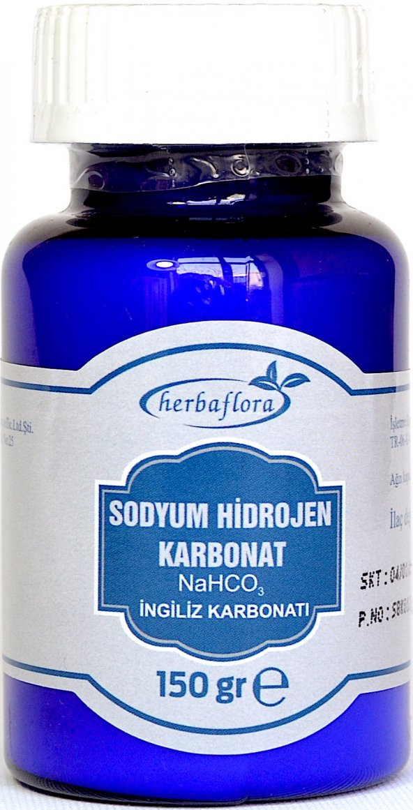 Herbaflora İngiliz Karbonatı (Sodyum Hidrojen Karbonat) -150 g