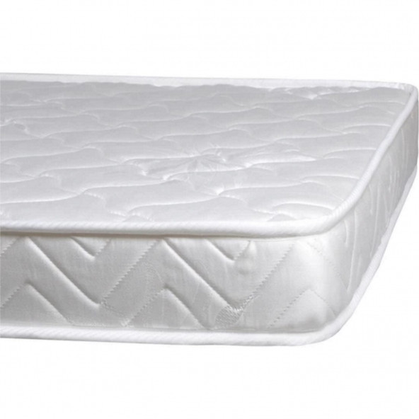 Tek Kişilik Ikea Divan Uyumlu 80x200x12 Cm Sünger Yaysız Havlu Kumaş Kapitone Yatak - Resim 3