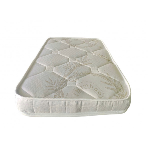 Tek Kişilik Ikea Divan Uyumlu 80x200x12 Cm Sünger Yaysız Bambu Kumaş Yatak - 2