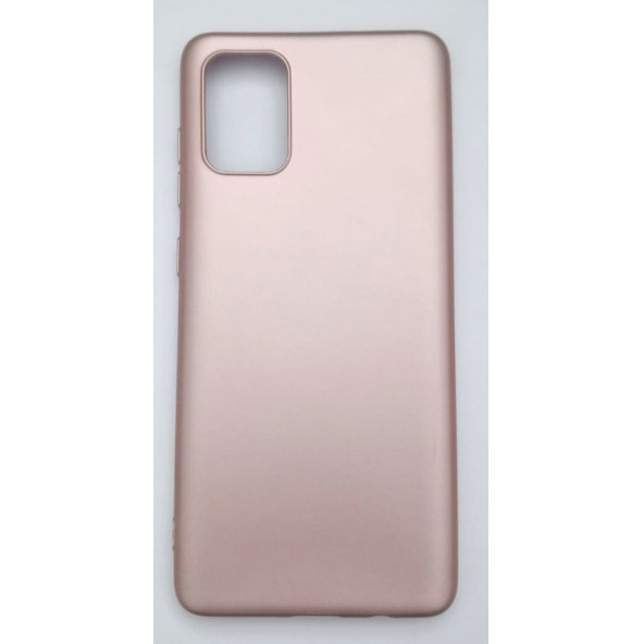 Samsung Galaxy A71 Rose Gold Yumusak Slikon Kilif