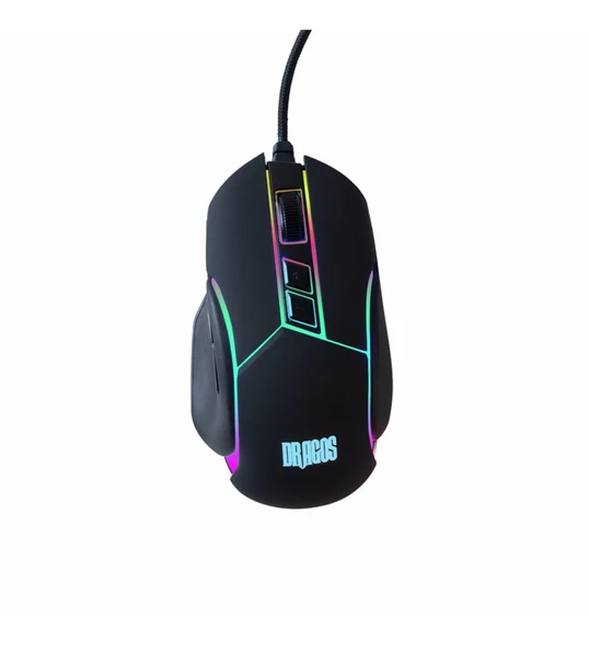 Dragos Kablolu Rgb Gaming Optik Makrolu Gaming Mouse Neonstorm Neonstorm M10K 10400 Dpı Usb