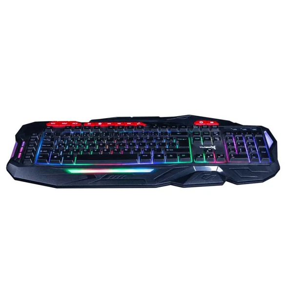 Turbox Bladedancer Tr-Gk103 Usb Kablolu Gaming Standart Q Rainbow Aydınlatma Klavye - 4