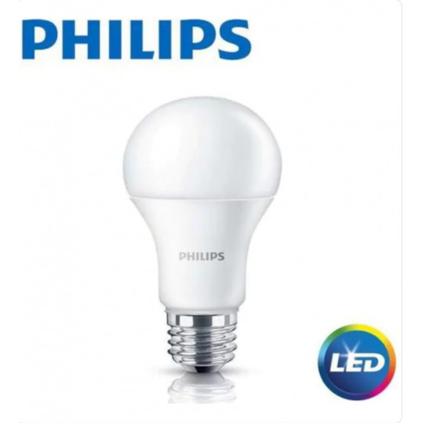 Philips 13Watt 3000K Sarı Işık E27 Duylu F Enerji Led Ampul 1350 Lümen